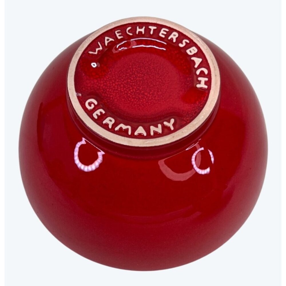 Waechtersbach Fun Factory Cherry Red Freestyle Soup Cereal Bowl Germany 5 3/4” - Picture 4 of 6